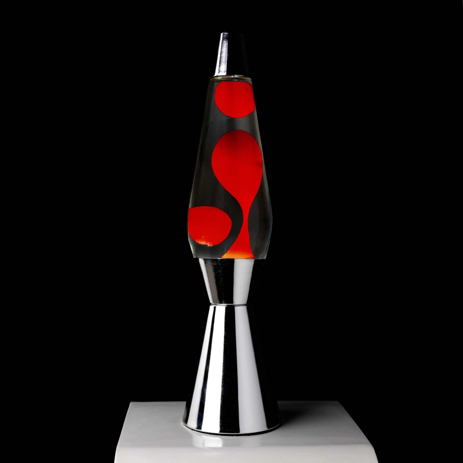 Lava Lamp BULLET red