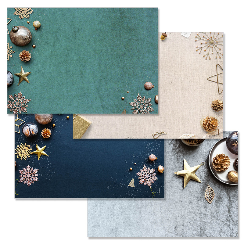Paper placemat CHRISTMAS TABLE 4 x 12 sheets