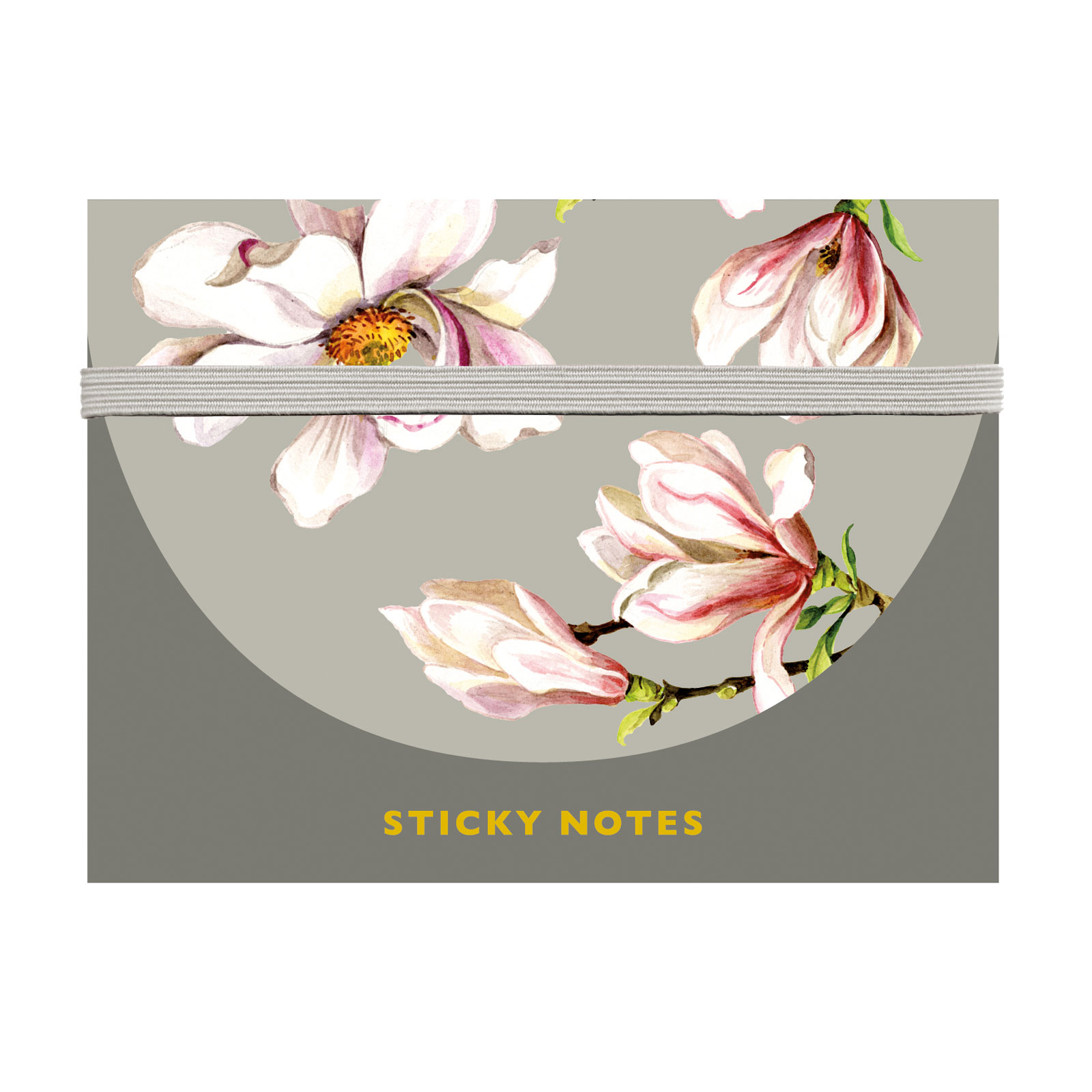 STICKY NOTES Set Magnolie grau 