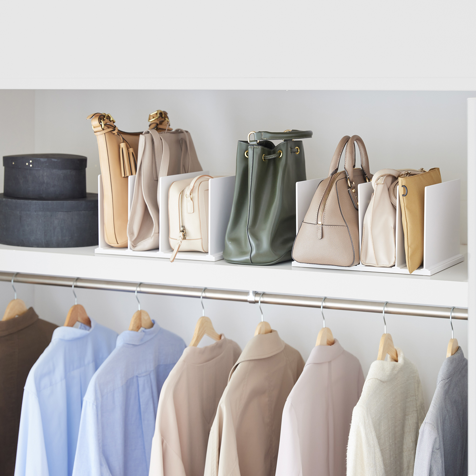 Organisateur réglable pour sacs TOWER blanc
