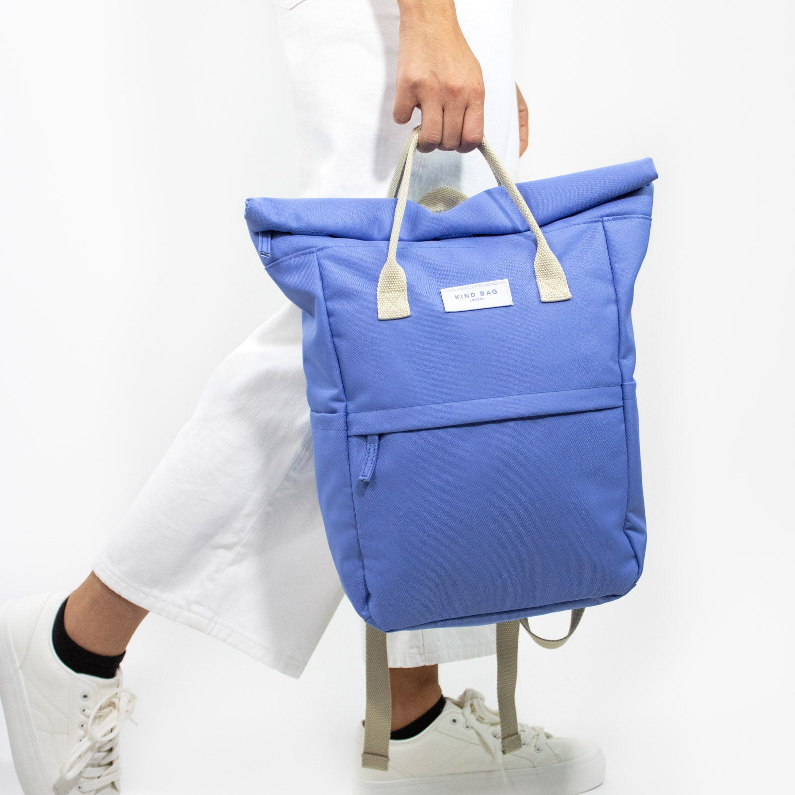 Medium Backpack Dusty Blue 