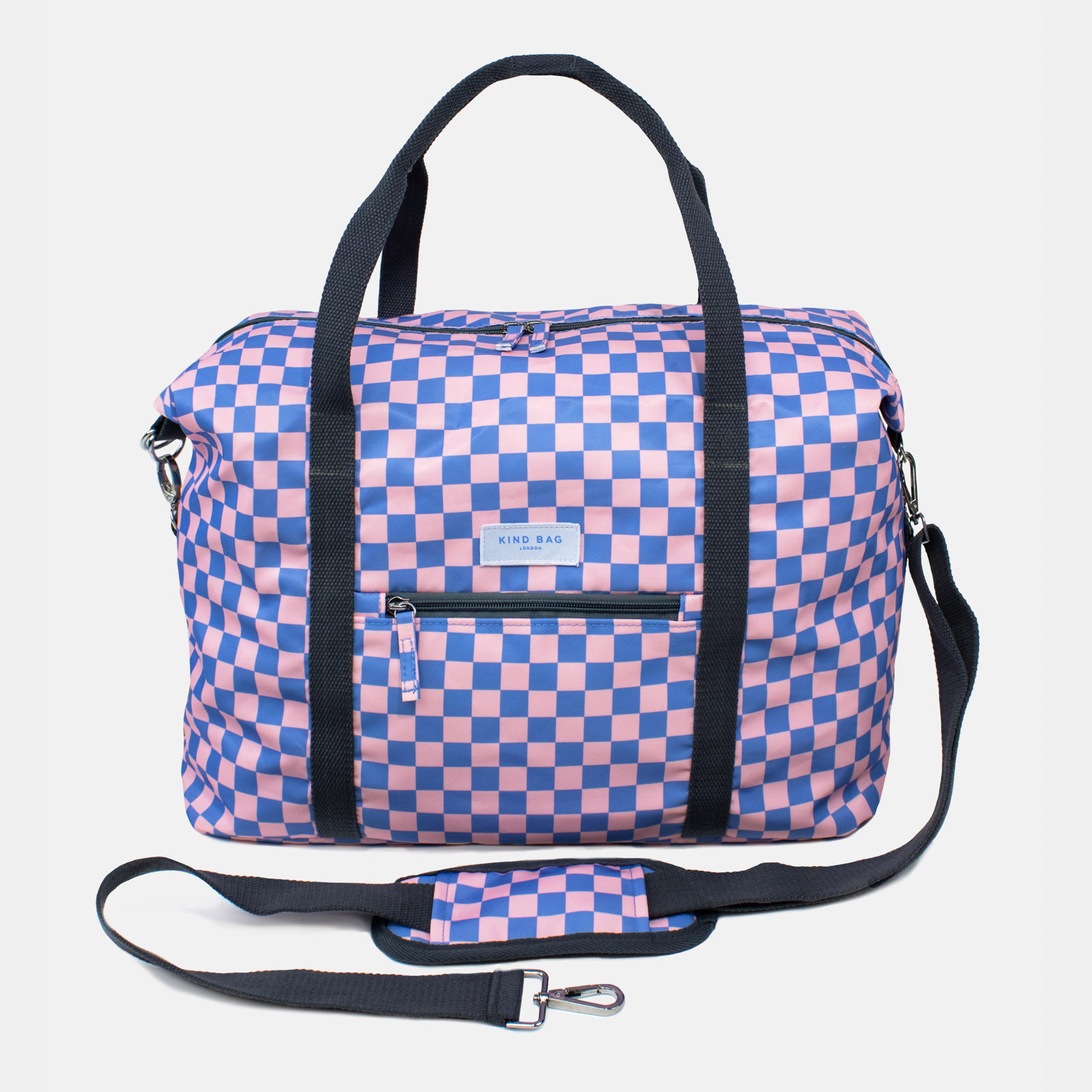 Weekender Checkerboard - Pink+Blue 