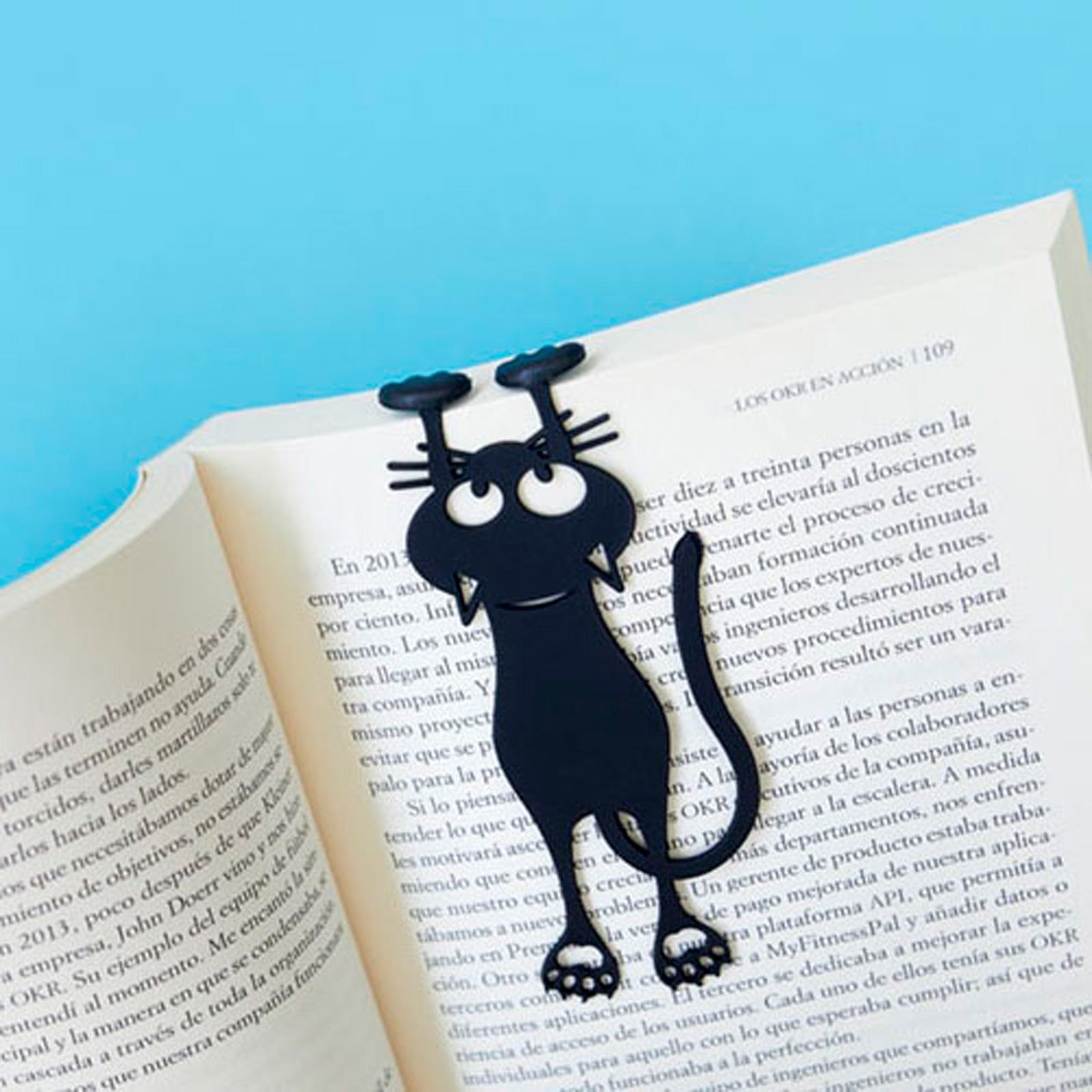 Buchzeichen CURIOUS CAT 