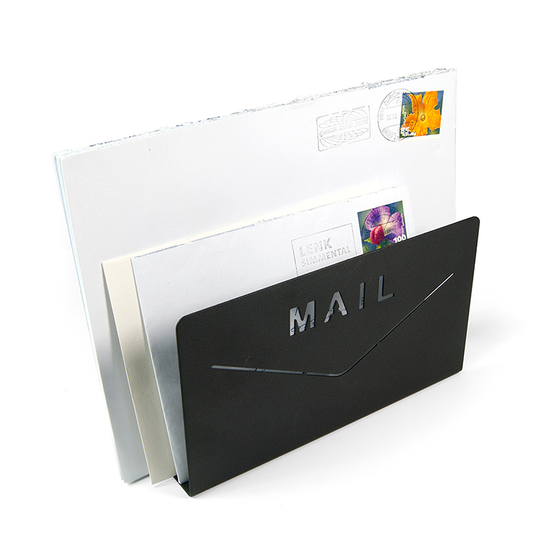 Letter stand MAIL black  