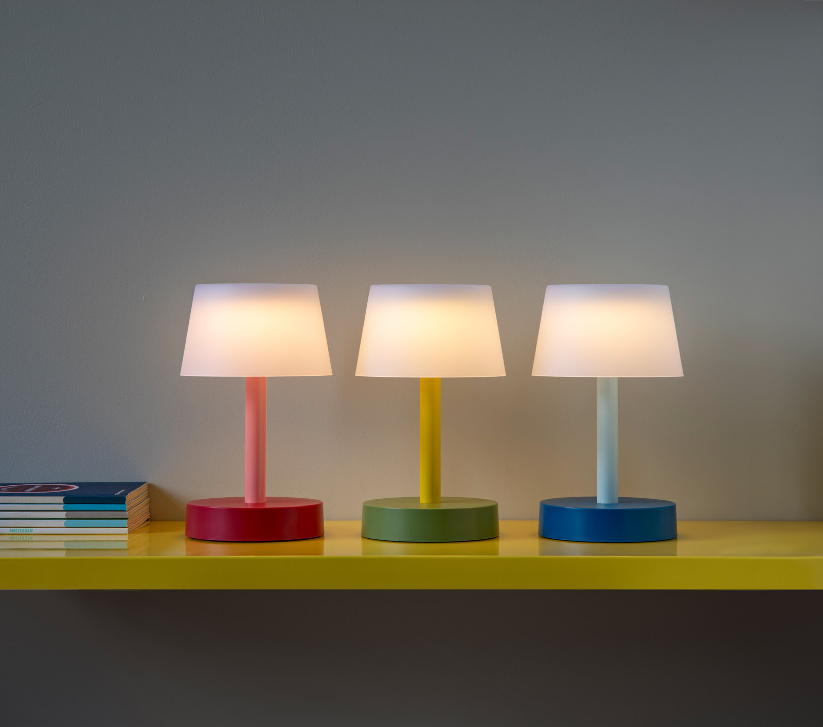 Lampe de table Fritz coral 