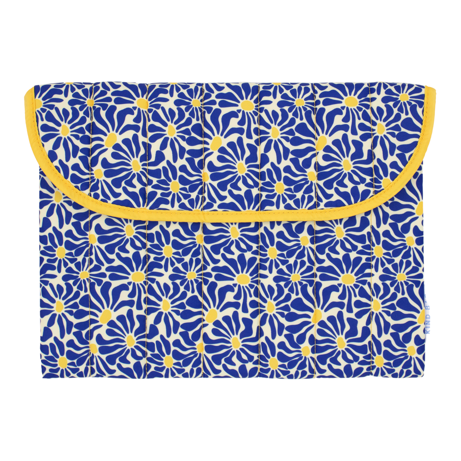 Laptop Sleeve 13'' Abstract Flowers Blue 