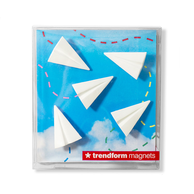 Magnets PAPER PLANE set of 5  