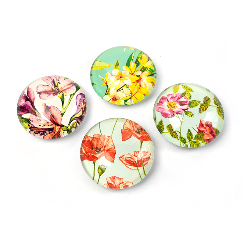 EYE magnets FLOWER set of 4 