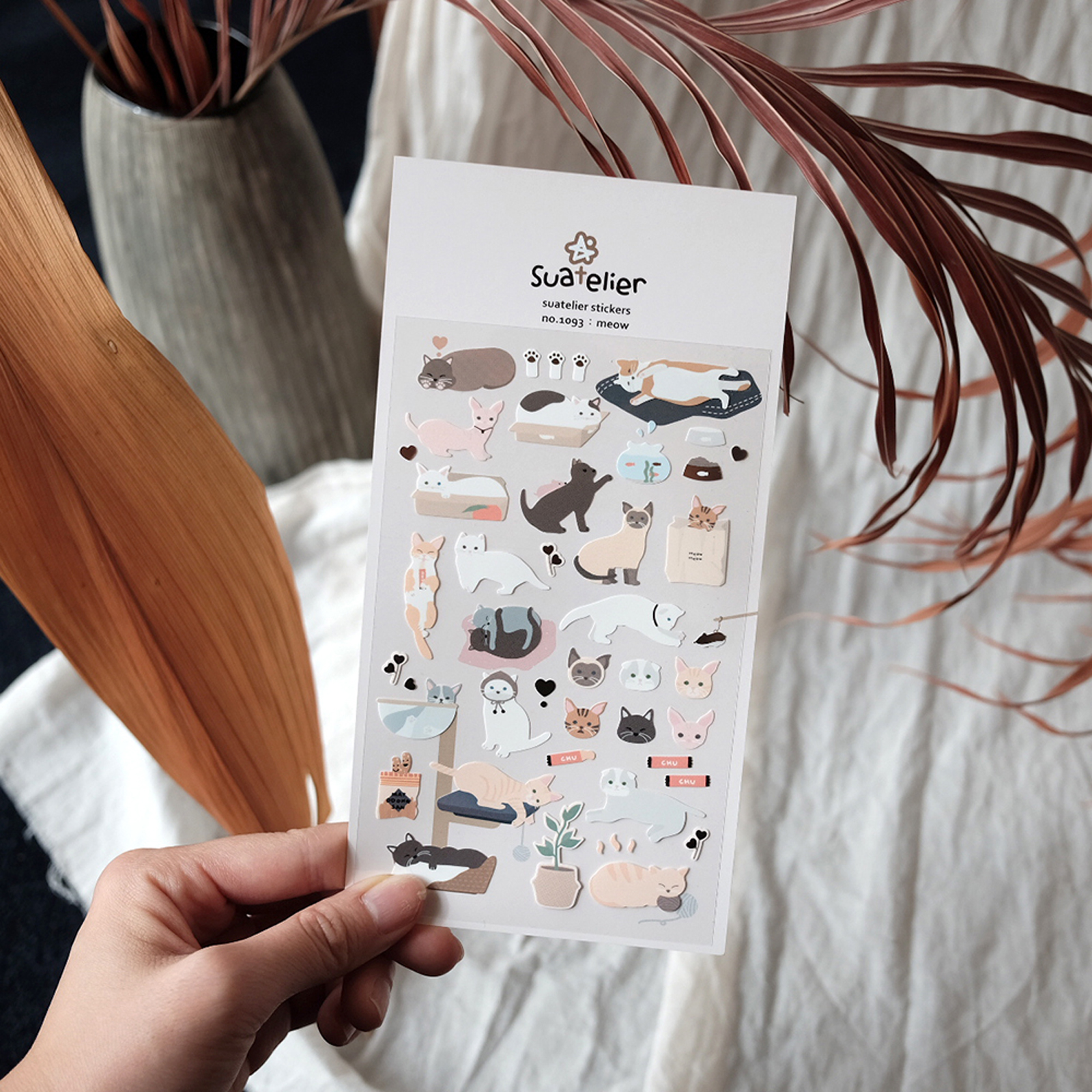 Daily Deco Sticker MEOW