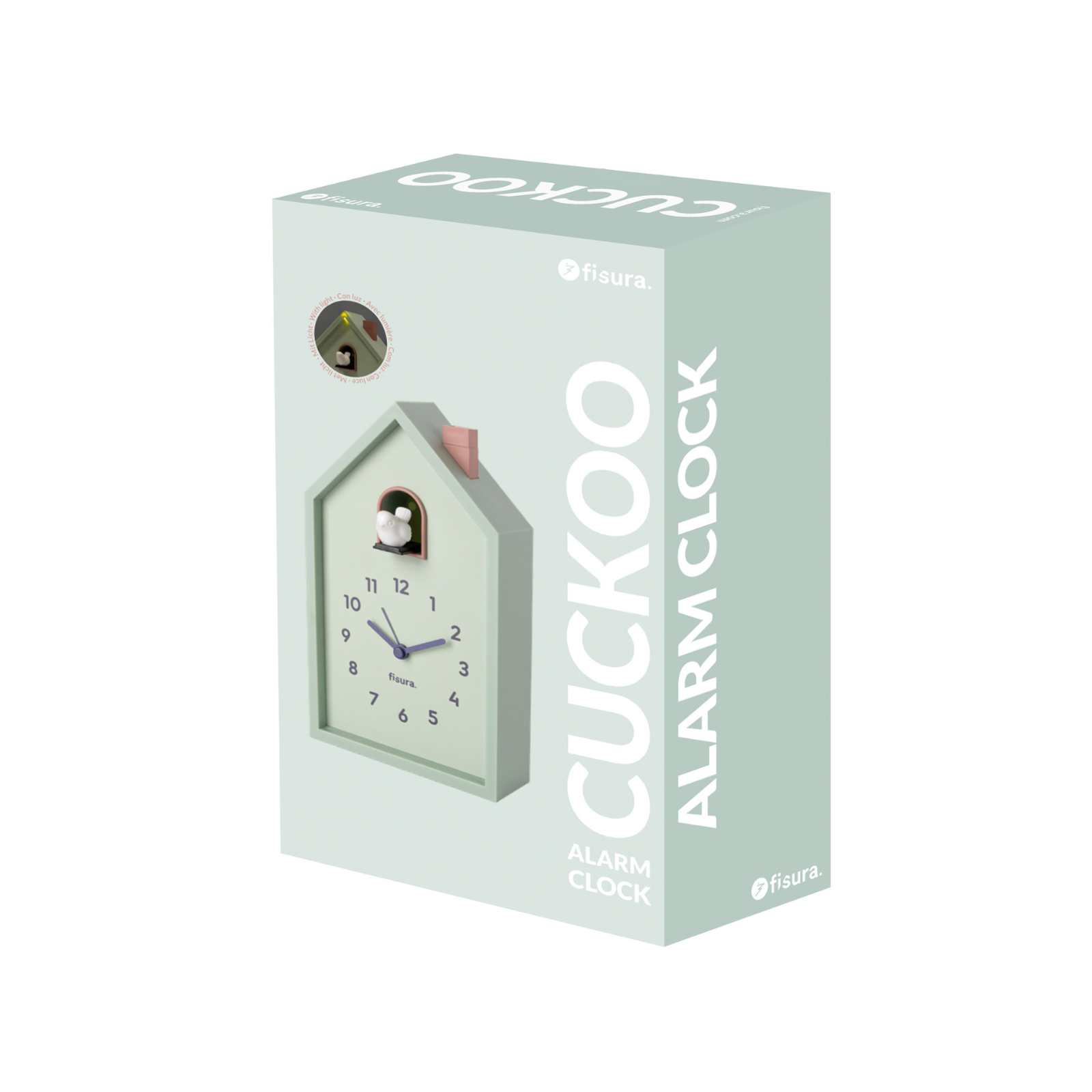 CUCKOO ALARM CLOCK mint 