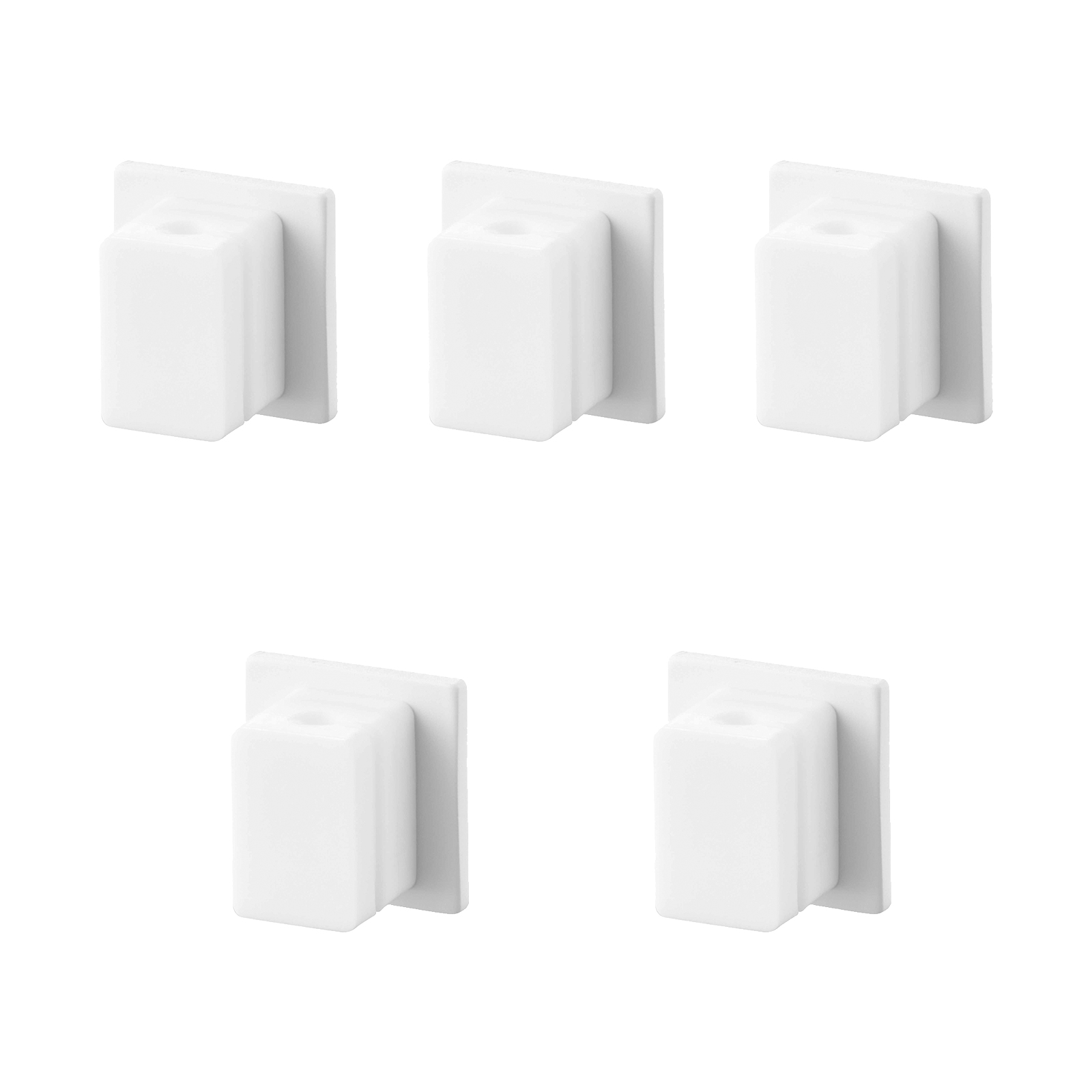 Porte-câble magnétique avec base (lot de 5) SMART blanc