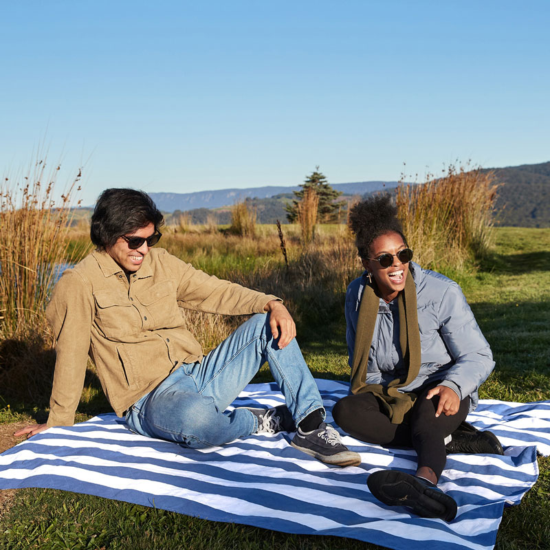 PICNIC BLANKET navy 