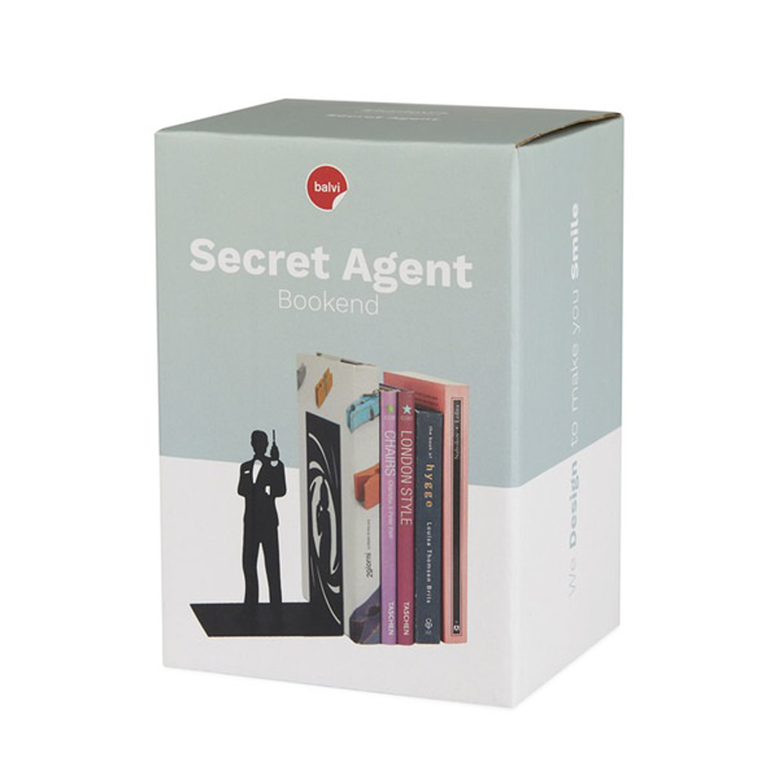 Buchstütze SECRET AGENT 