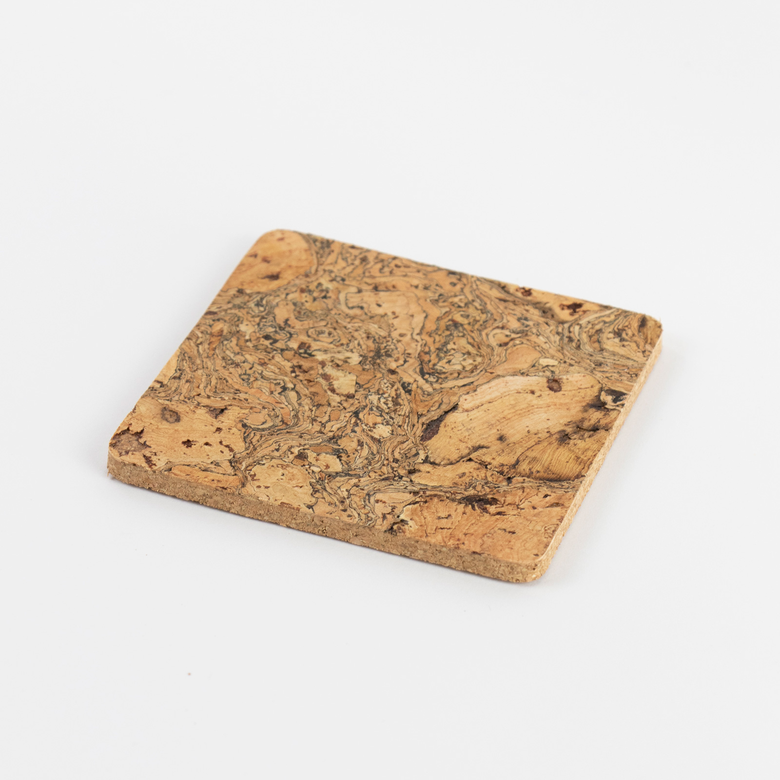 Dessous-de-verre NATURAL CORK SQUARE set de 4