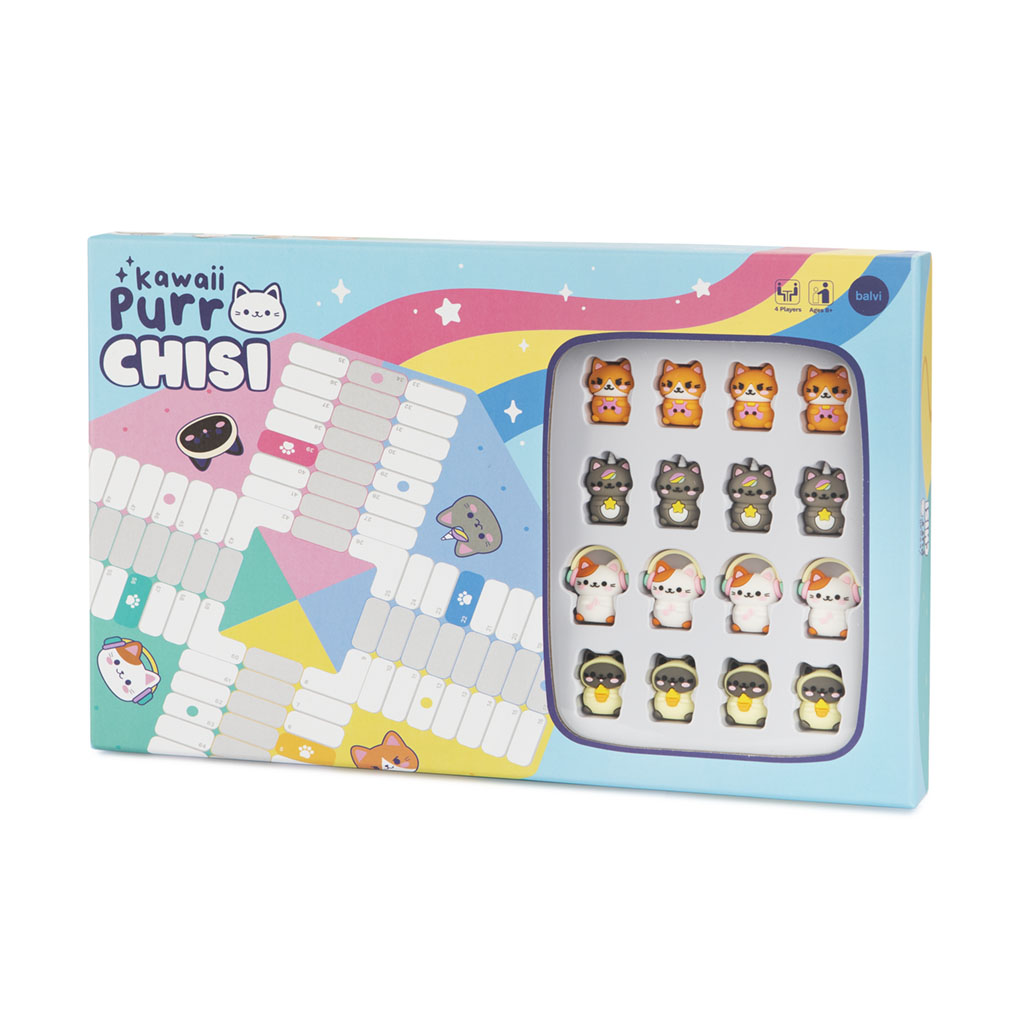 Jeu des petits chevaux KAWAII PURRCHISI 