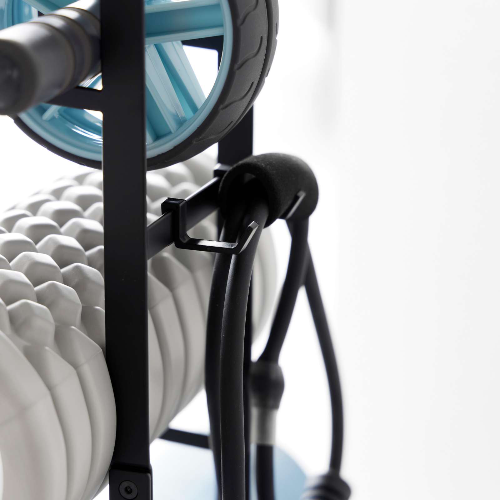 Support d'équipement de fitness TOWER noir