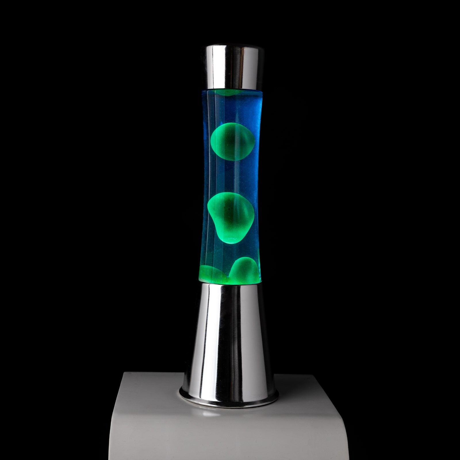 Lava Lamp TOWER green & blue 