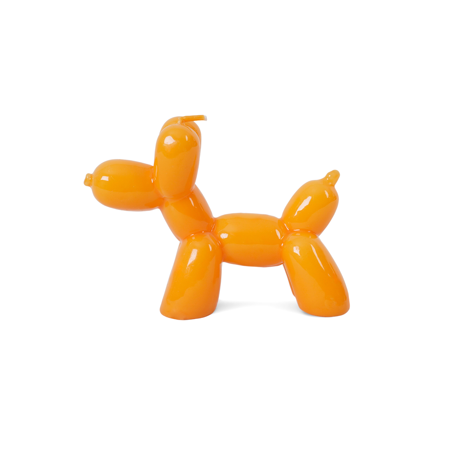 BALLOON DOG CANDLE ORANGE