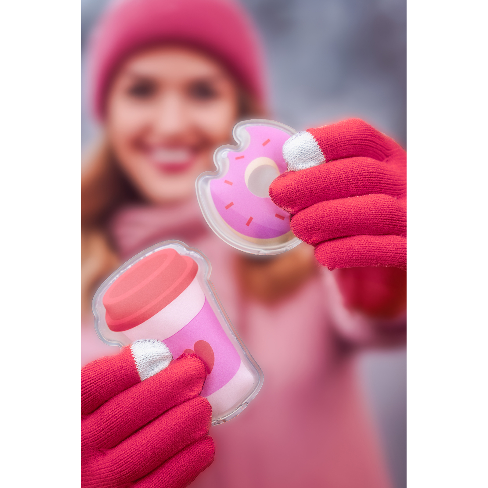 Hand warmer THERMO & DONUT pack of 2