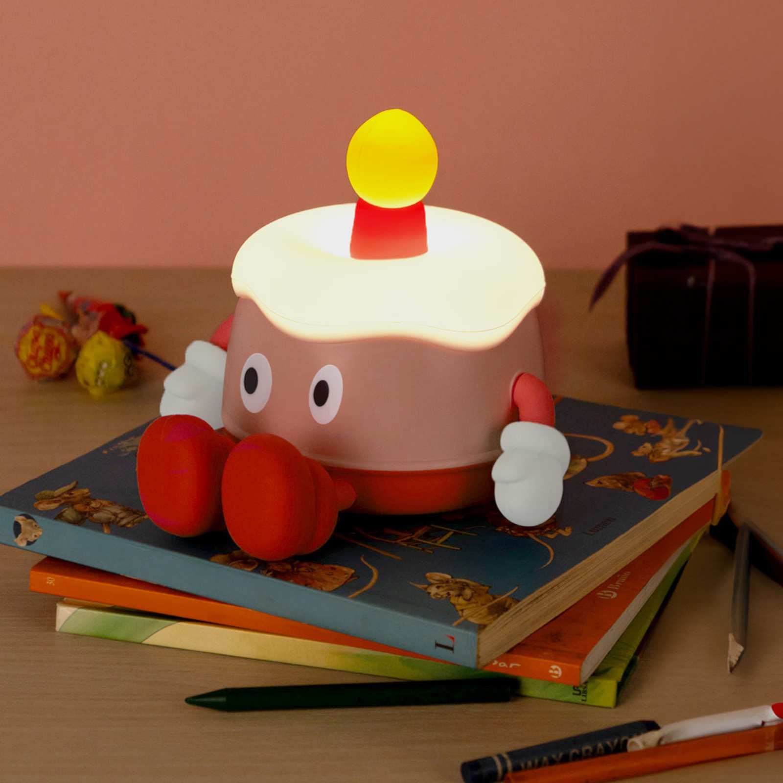 Cake night light lamp