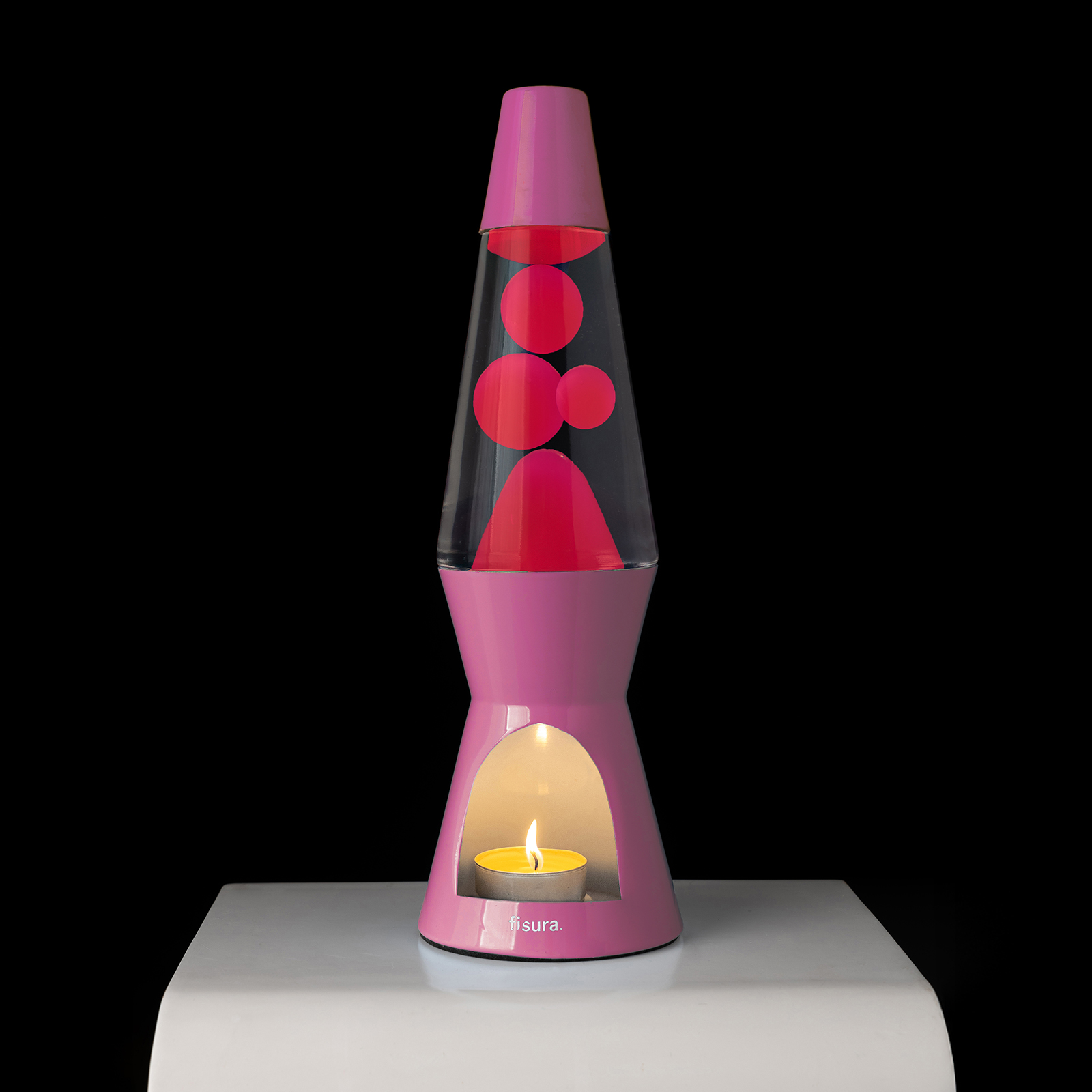 Lava Lamp T-LIGHT - flow pink
