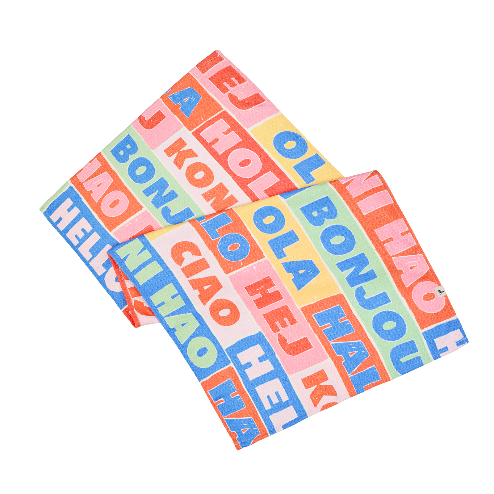 TEA TOWEL Greetings from