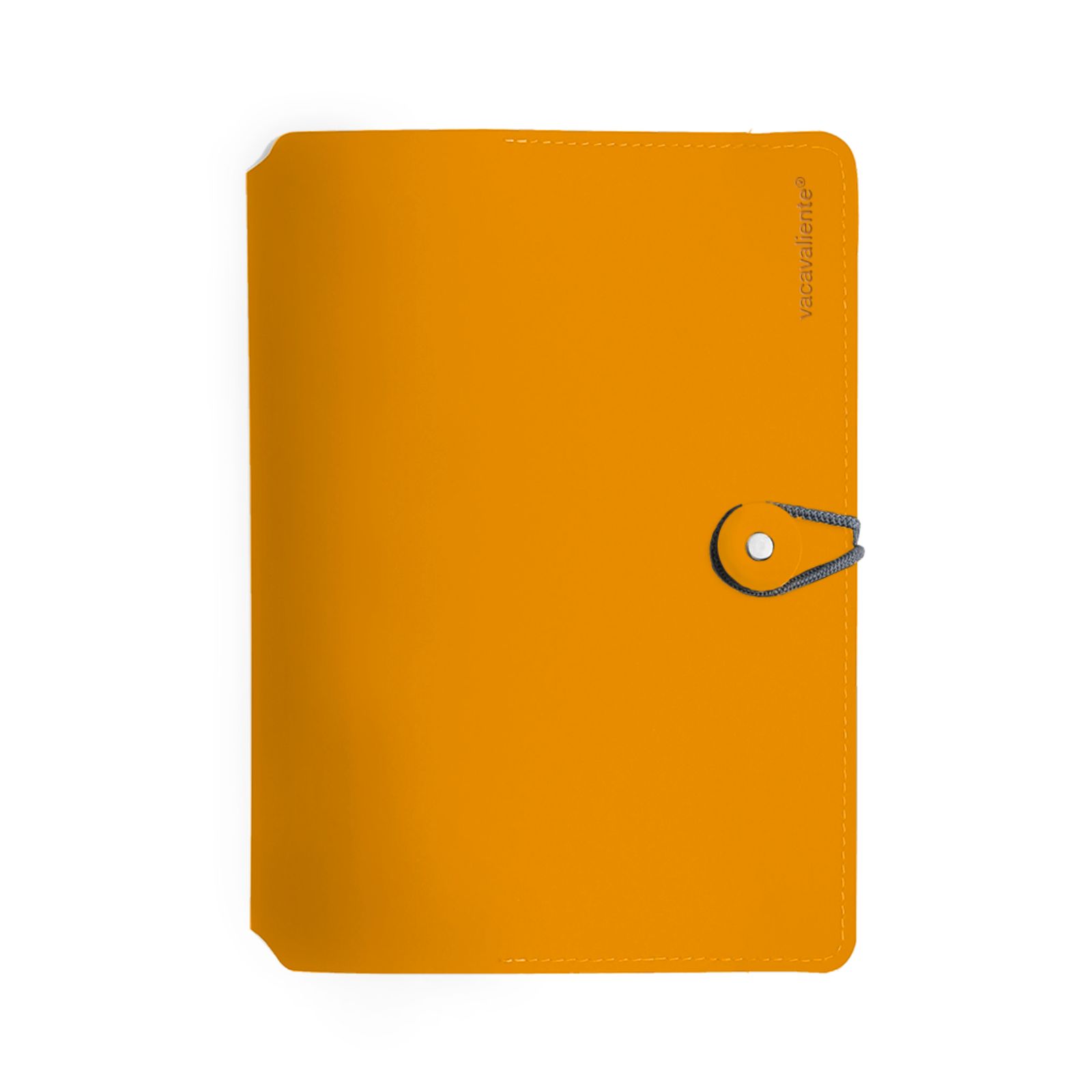 Madison Button Notebook A5 Orange