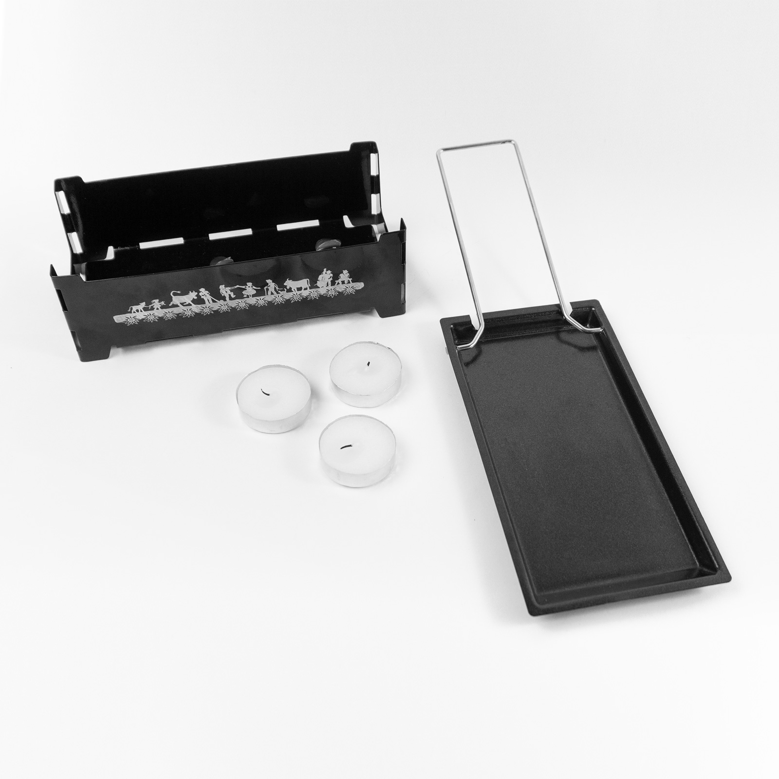 Teelicht Raclette-Set SWISS TRADITION