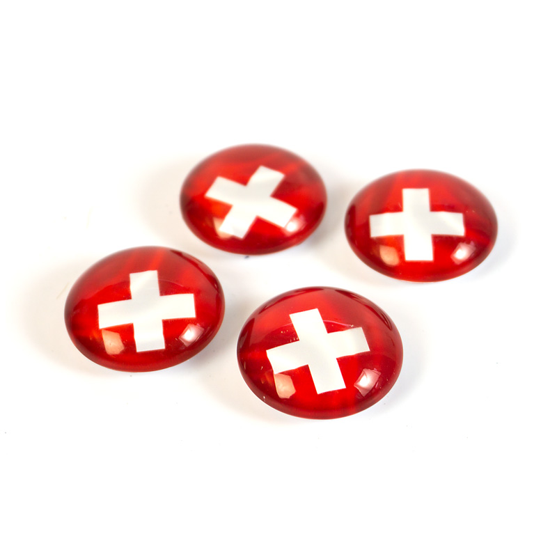 EYE magnets SWISS CROSS set of 4 