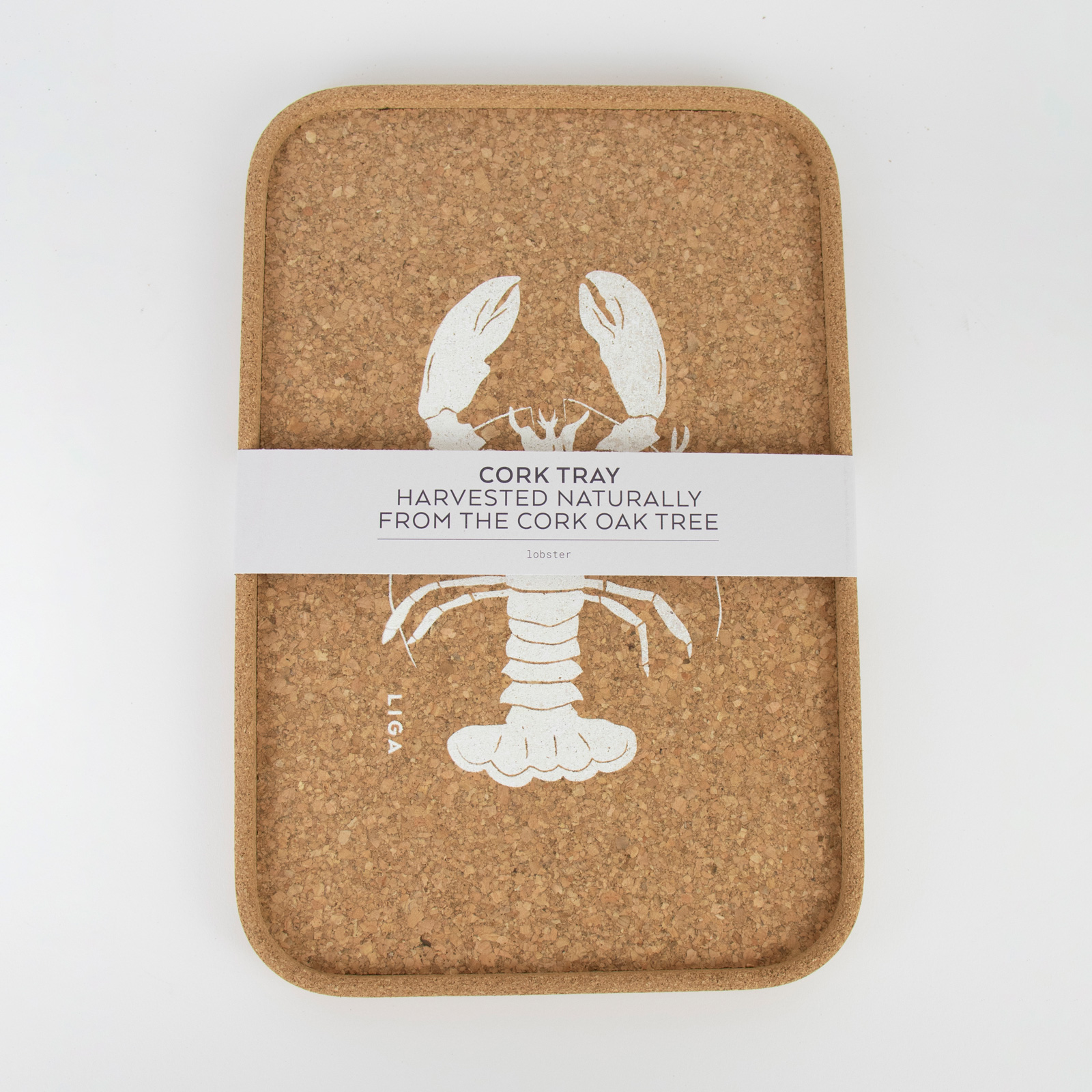 Tablett CORK LOBSTER  30x20 cm