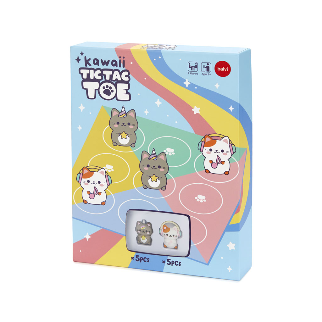 Brettspiel KAWAII TIC TAC TOE 