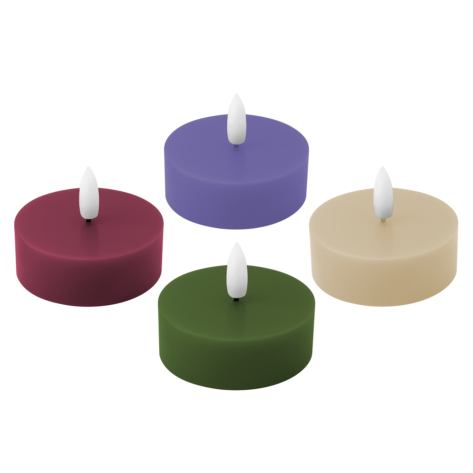 LED Teelicht-Set Nora 4er Set