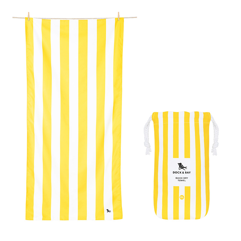 Towel CABANA XL yellow 