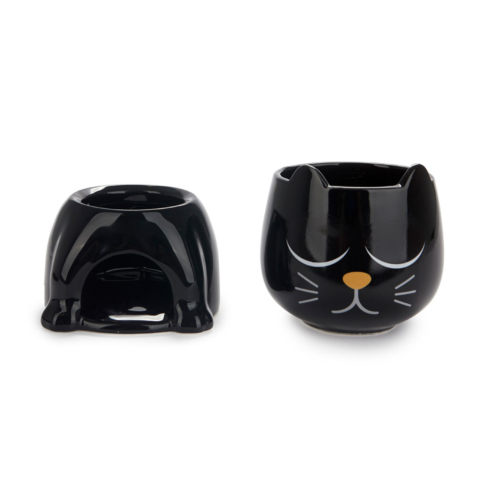 Schokoladenfondue-Set WAKE CAT schwarz 