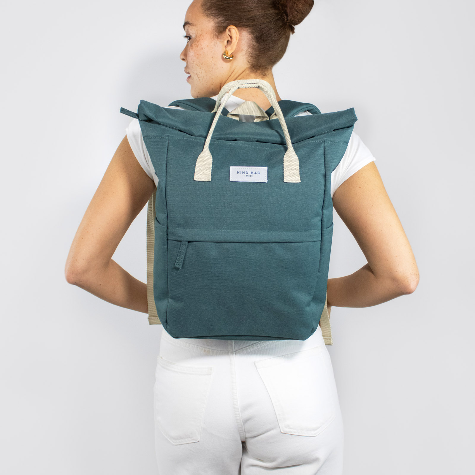 Medium Backpack Moss Green 