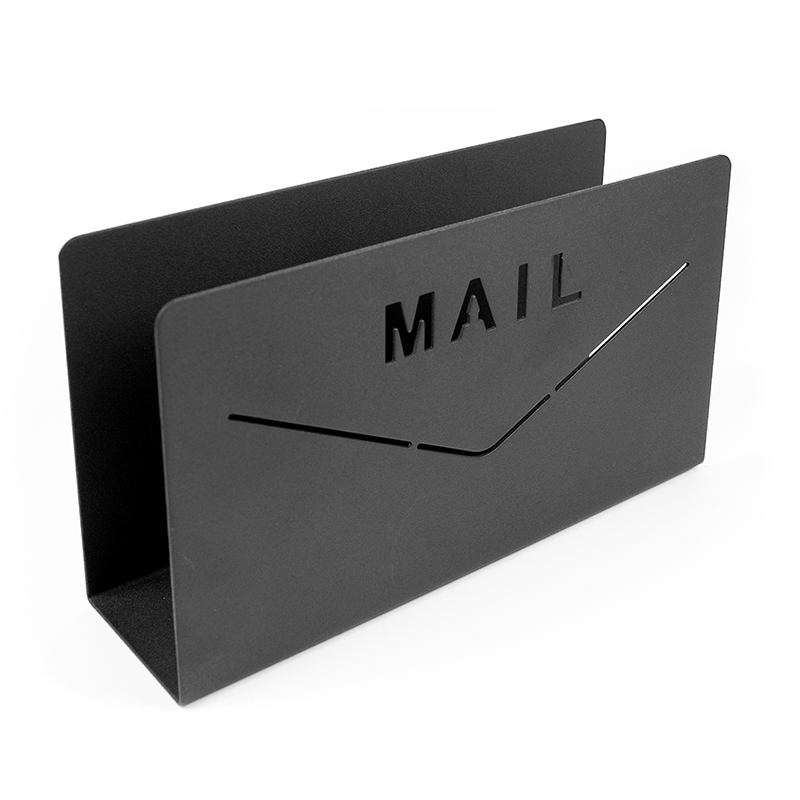 Letter stand MAIL black  