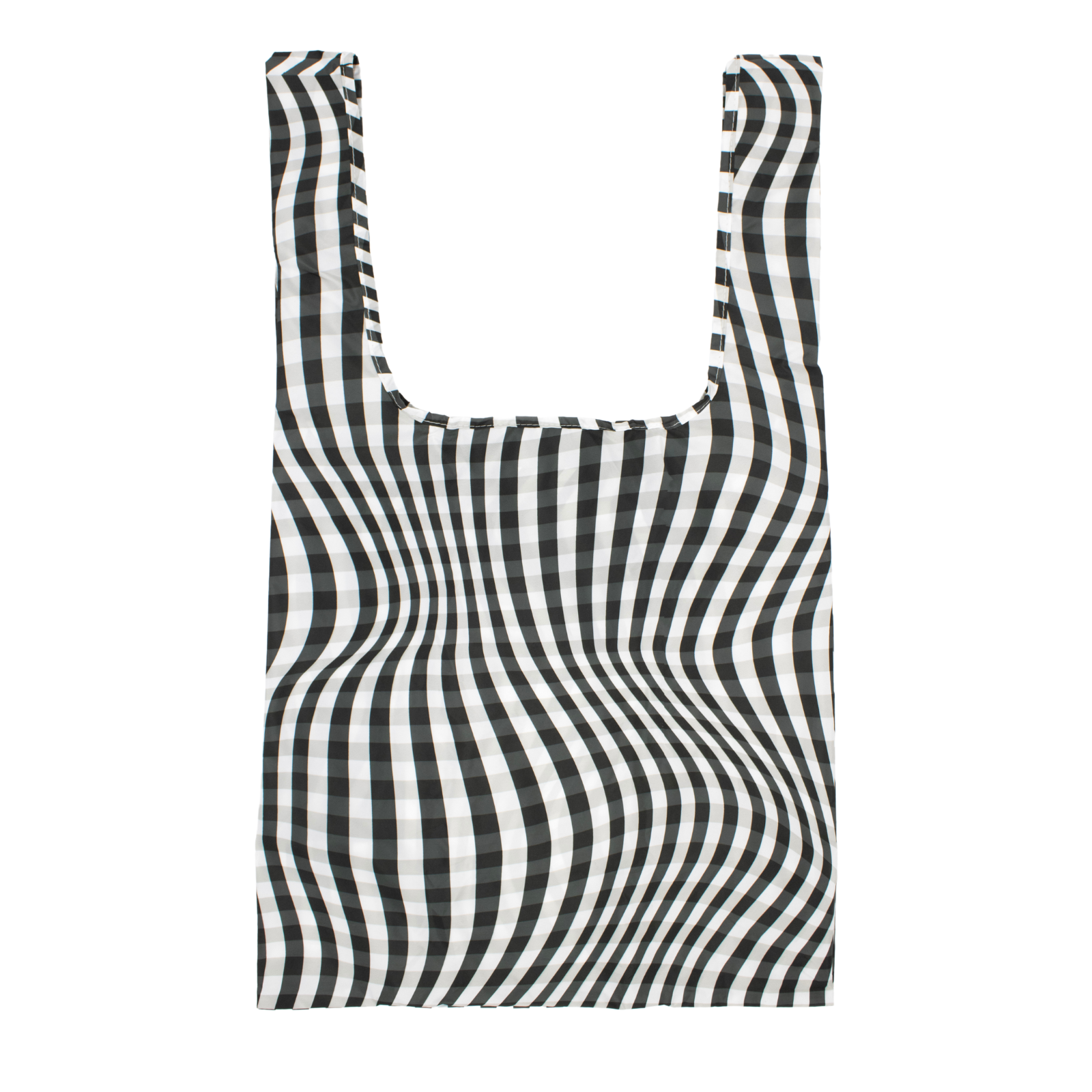 Medium Bag Gingham Distorted 