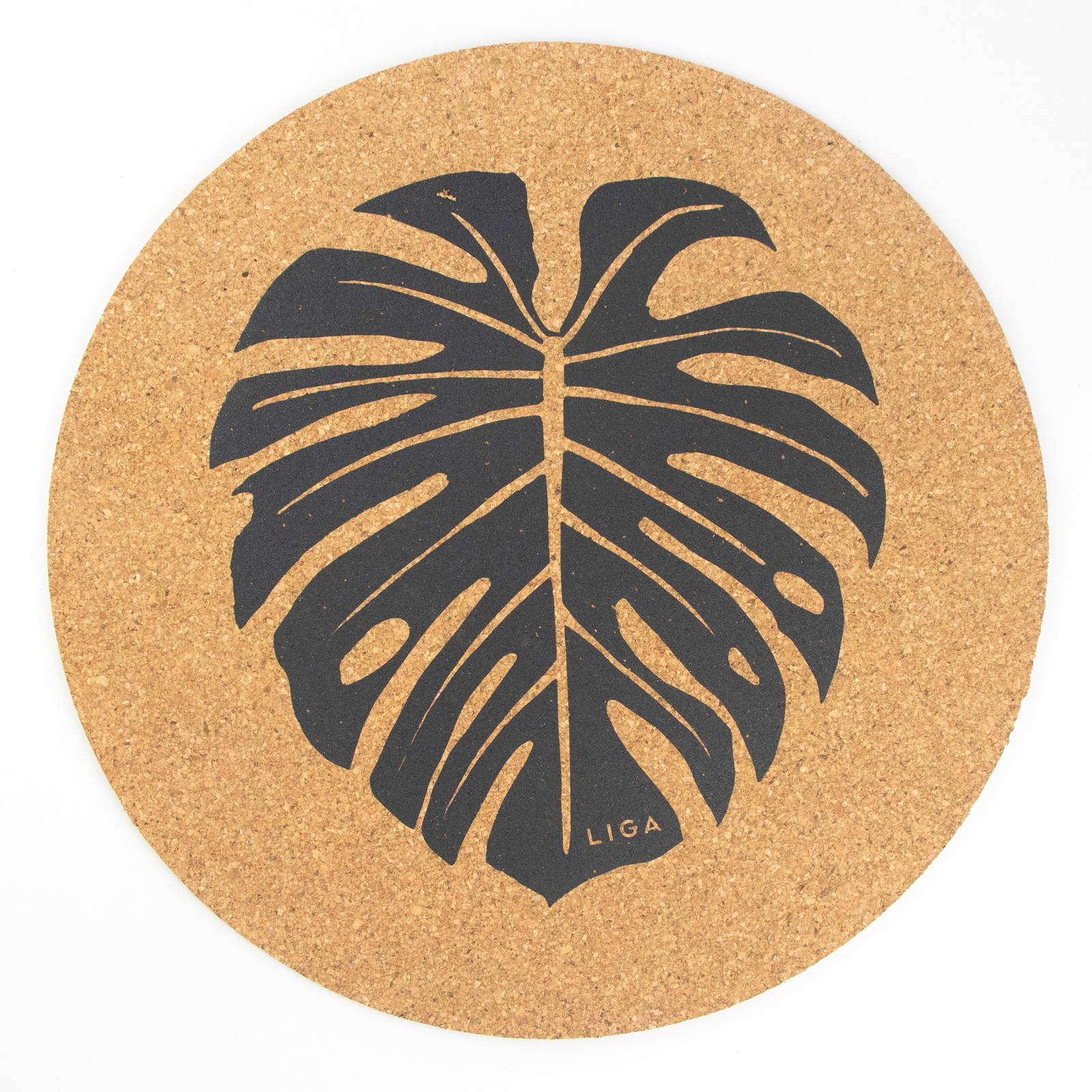 Set de table CORK MAX MONSTERA set de 2, Ø34cm