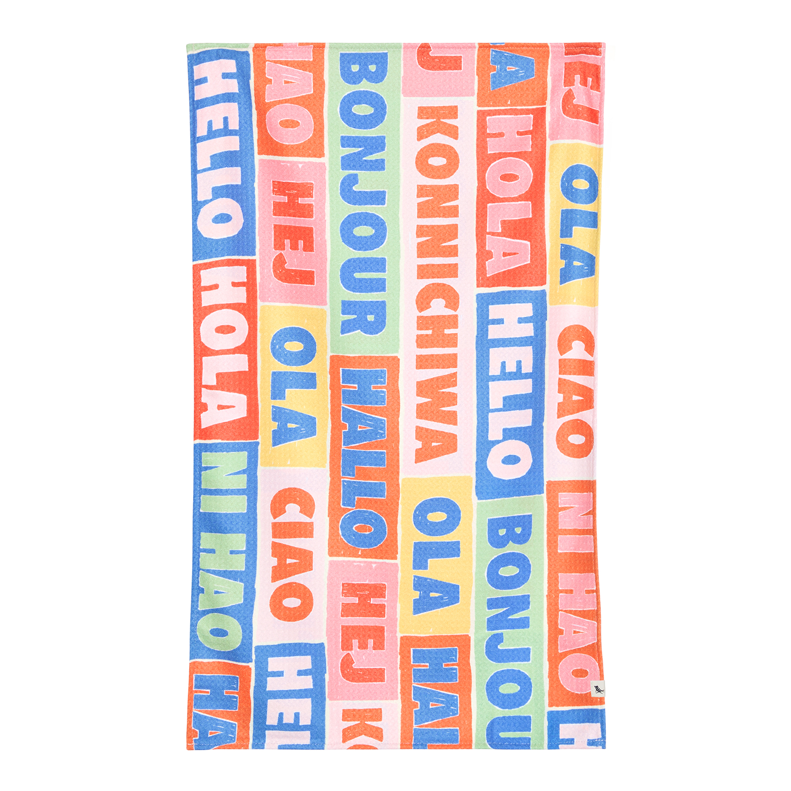 TEA TOWEL Greetings from