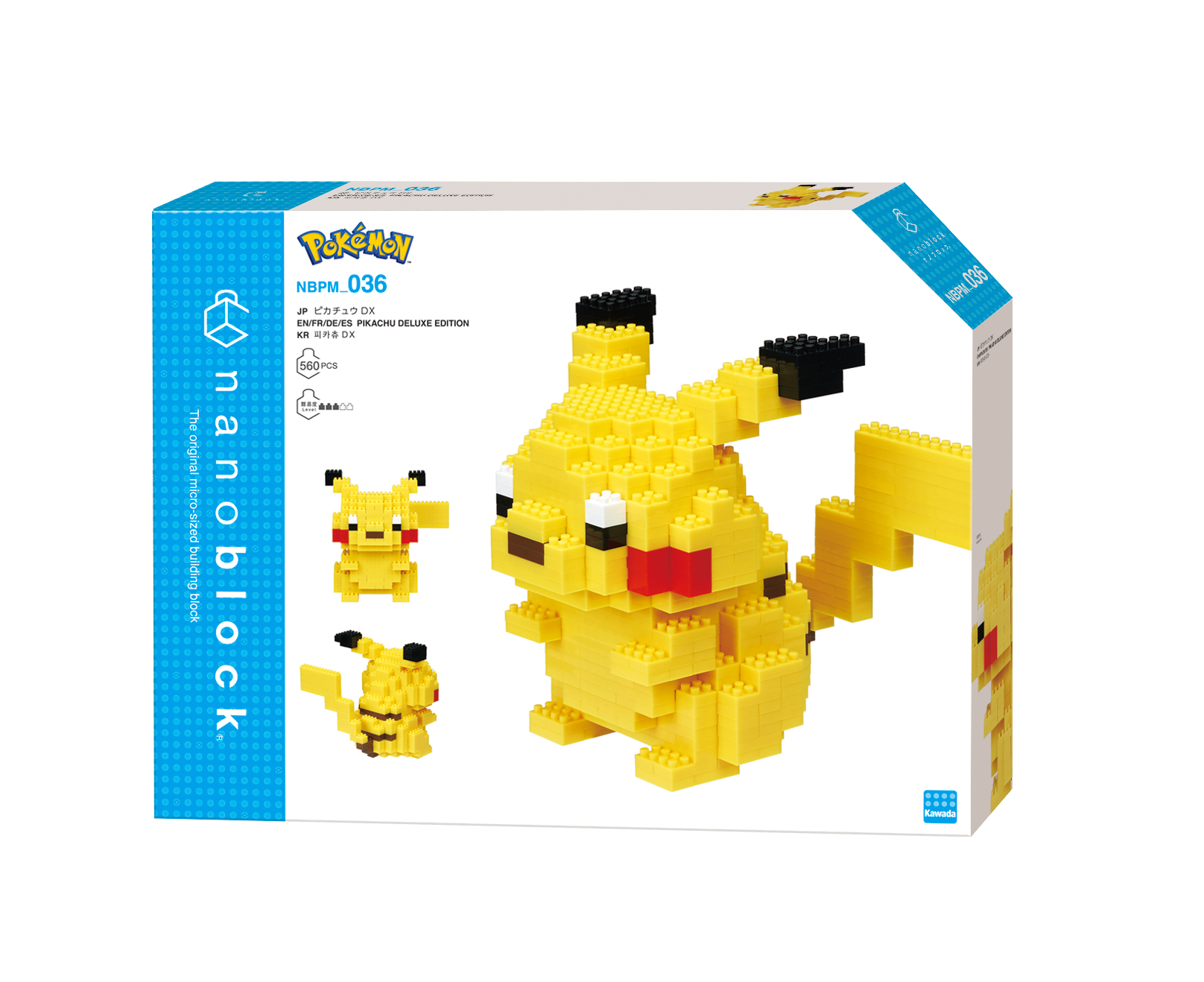 NANOBLOCK POKEMON Pikachu Deluxe Edition 