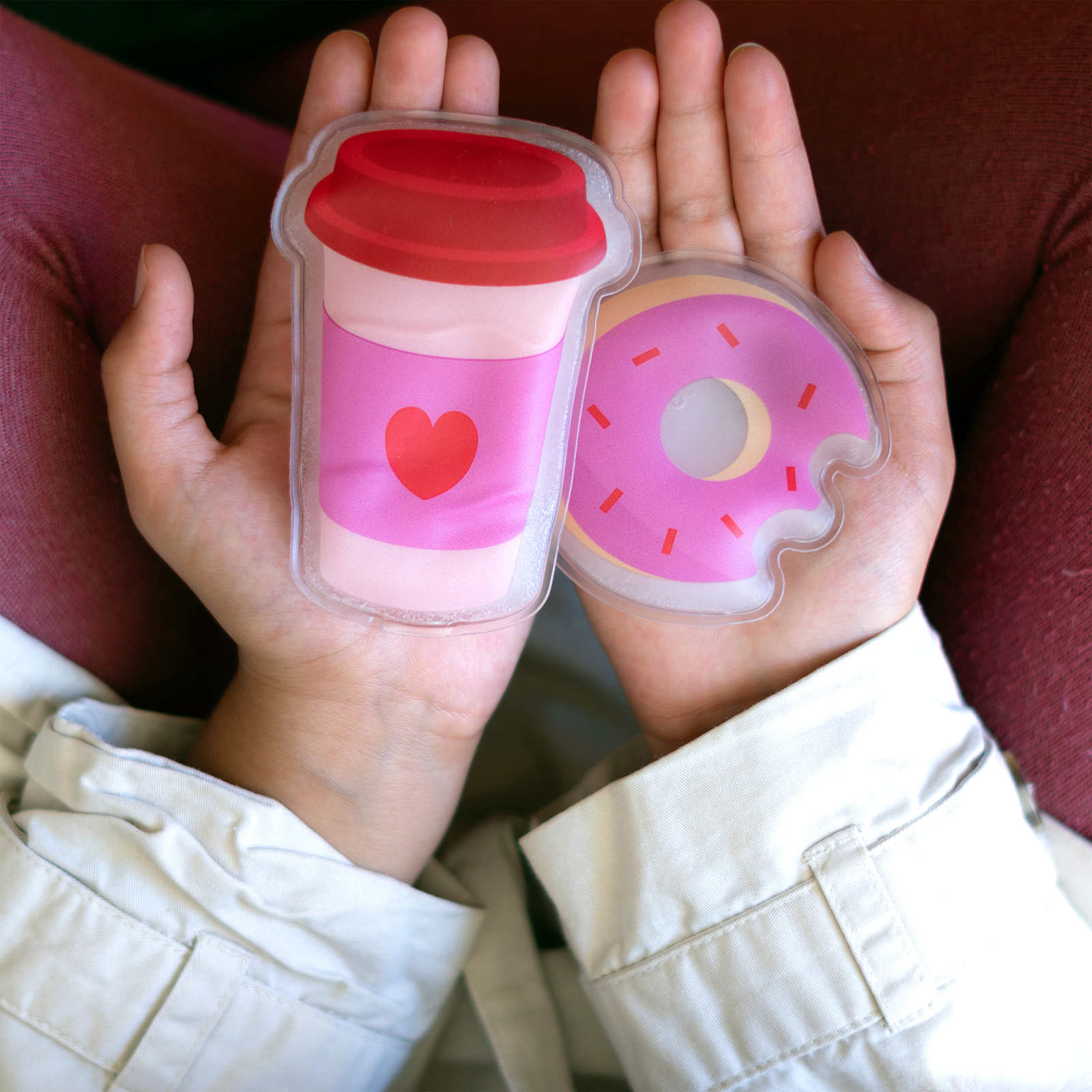 Hand warmer THERMO & DONUT pack of 2