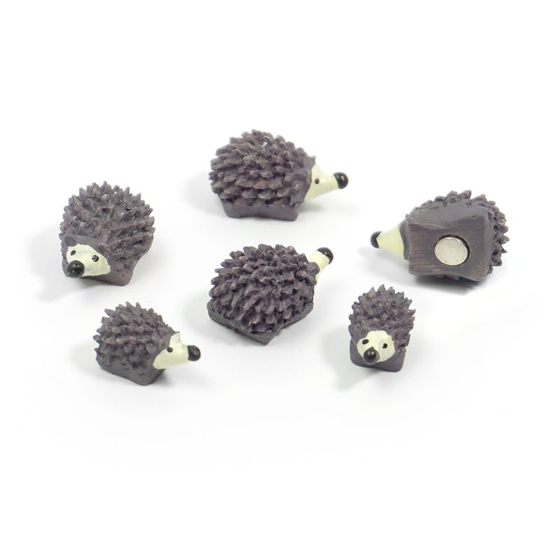 Magnets HEDGEHOG set of 6 assorted 