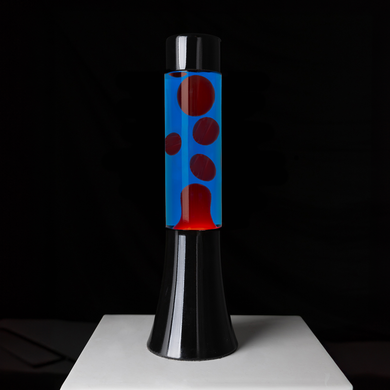 Lava Lamp MINI red & blue 