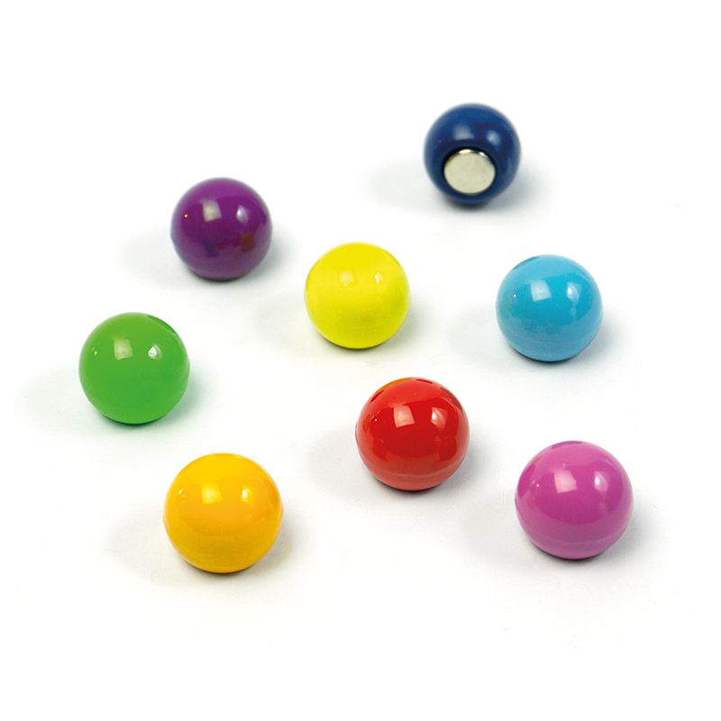 Magnets RAINBALL set of 8  