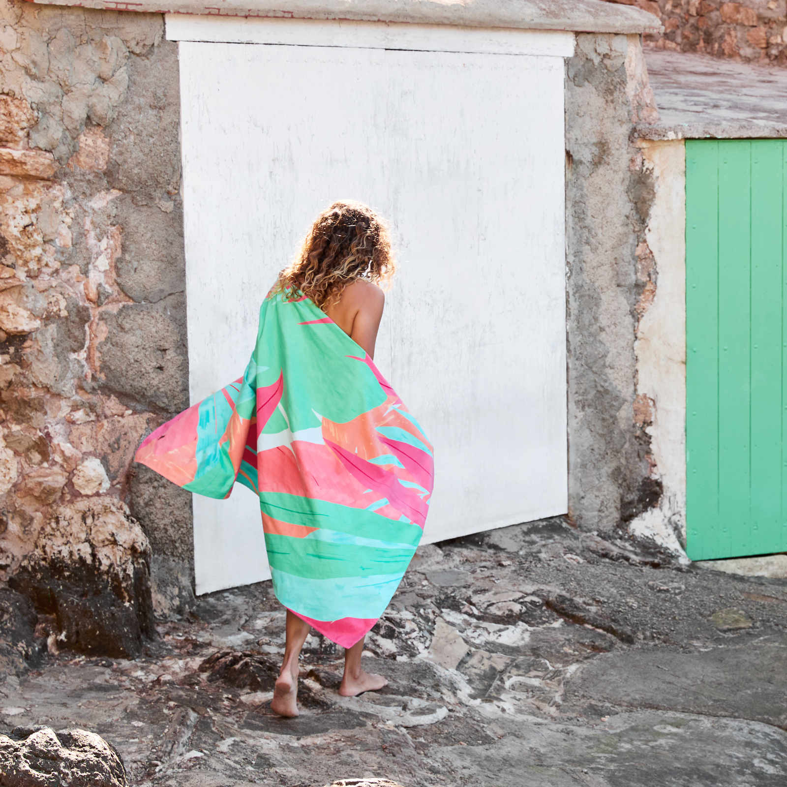 Towel DES XL Hot Tropics