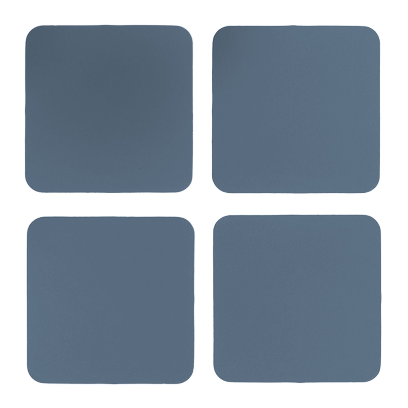 Ruca Square Coasters (x4) Petrol