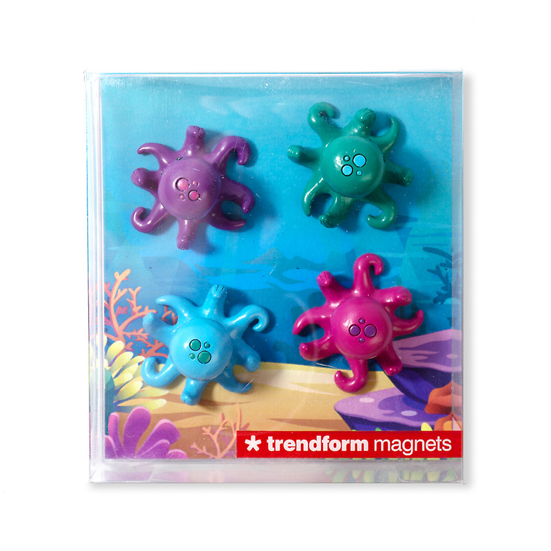 Magnets OCTOPUS set of 4 