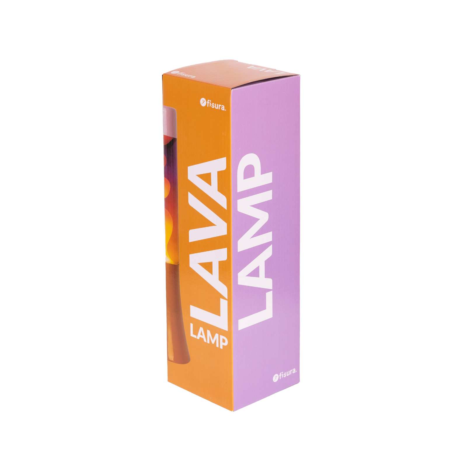 Lava Lamp MINI orange & pink gradient