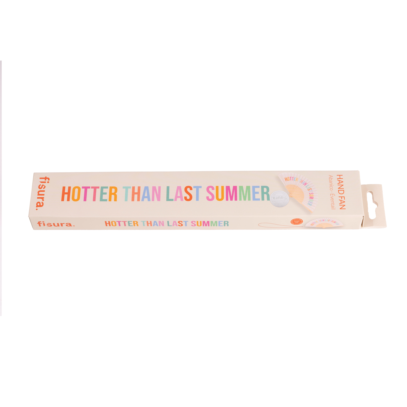Handfächer HOTTER THAN LAST SUMMER