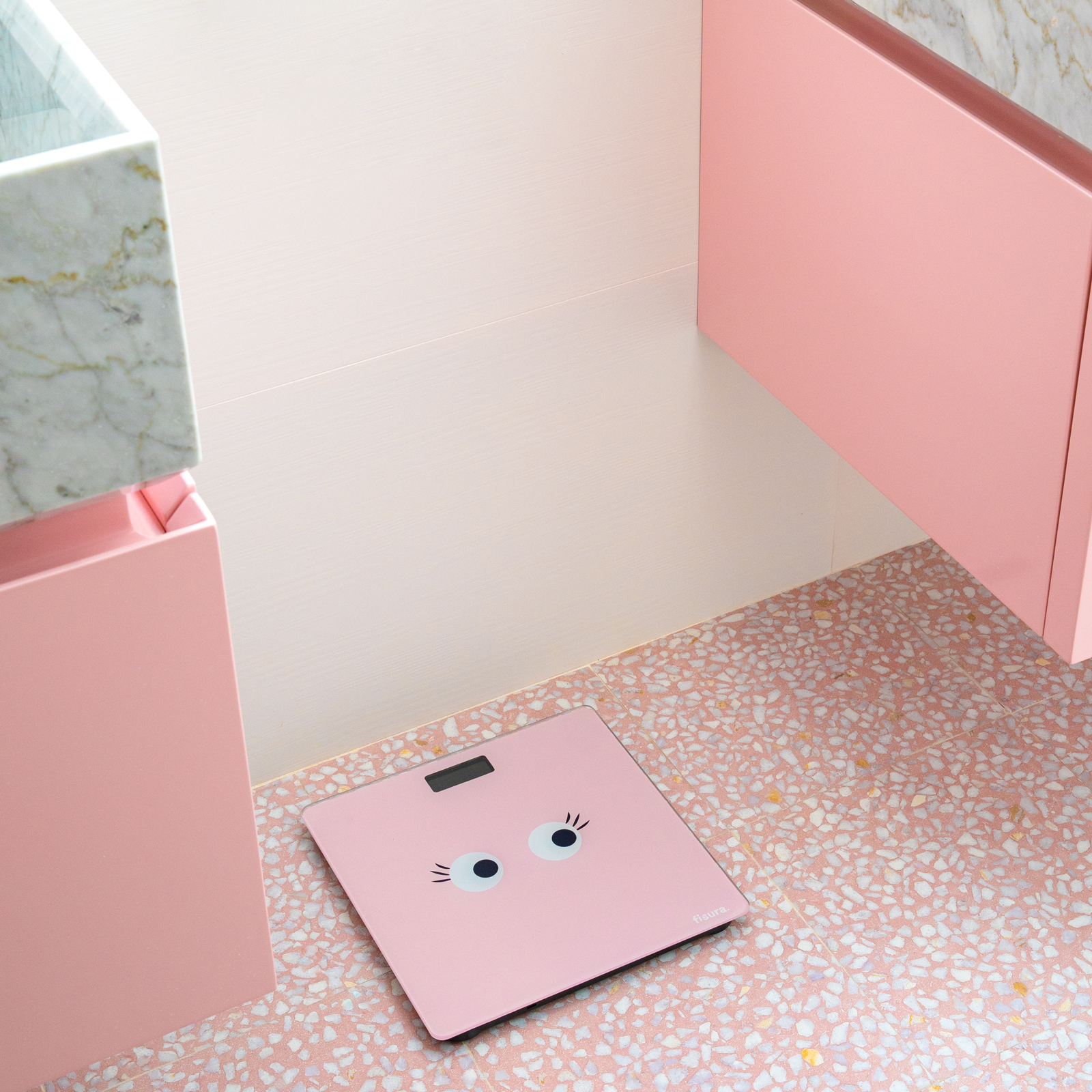 Pèse-personne EYES pink